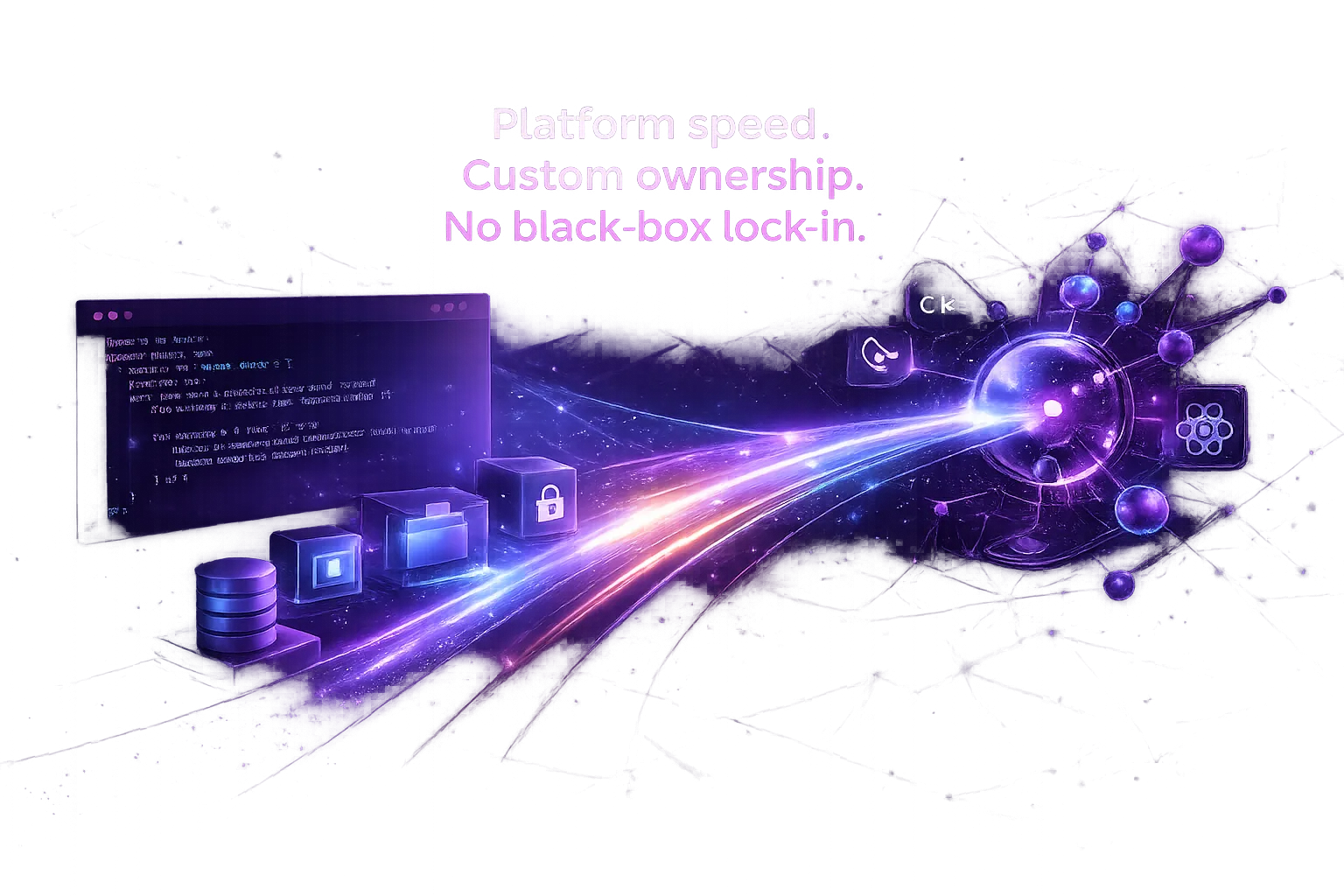 ReApptor platform speed, custom ownership and no black-box lock-in